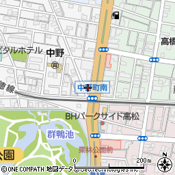 香川県高松市中野町29-8周辺の地図