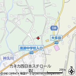 広島県東広島市黒瀬町大多田2923周辺の地図