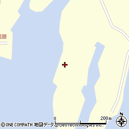 長崎県対馬市美津島町鴨居瀬349-2周辺の地図