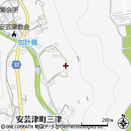 広島県東広島市安芸津町三津2579周辺の地図