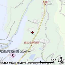 和歌山県橋本市高野口町九重30周辺の地図