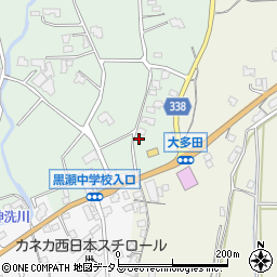 広島県東広島市黒瀬町大多田2081周辺の地図