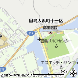 広島県尾道市因島中庄町4884周辺の地図