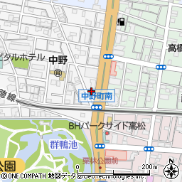 株式会社穴吹コミュニティ　四国支社・高松支店周辺の地図