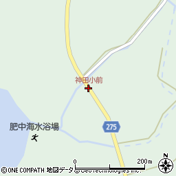 神田小前周辺の地図
