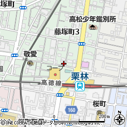 日本共産党香川県委員会周辺の地図