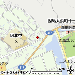 広島県尾道市因島中庄町新開区4513-6周辺の地図