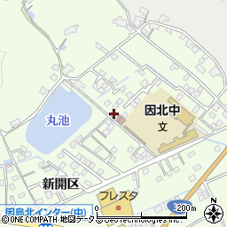 広島県尾道市因島中庄町4434周辺の地図