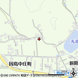 広島県尾道市因島中庄町4100周辺の地図