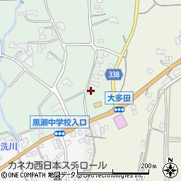 広島県東広島市黒瀬町大多田2080周辺の地図