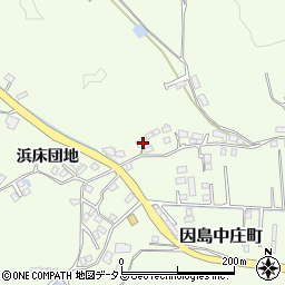 広島県尾道市因島中庄町3921周辺の地図