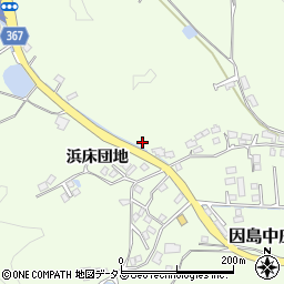 広島県尾道市因島中庄町3917-3周辺の地図