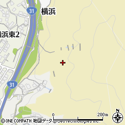 広島県坂町（安芸郡）狐田周辺の地図