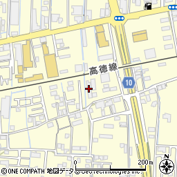 四国カスタマサービス高松事業所周辺の地図