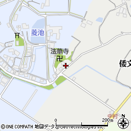 兵庫県南あわじ市倭文委文130-1周辺の地図