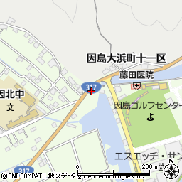 広島県尾道市因島中庄町4566周辺の地図