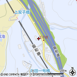 大阪府阪南市山中渓454周辺の地図