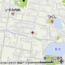 香川県高松市高松町1666-2周辺の地図