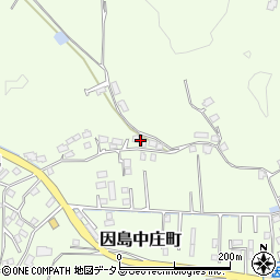 広島県尾道市因島中庄町4117周辺の地図