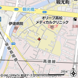 香川県高松市観光町618-2周辺の地図
