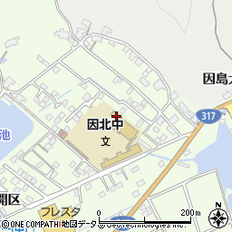 広島県尾道市因島中庄町4495周辺の地図