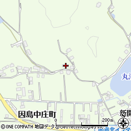 広島県尾道市因島中庄町4090-2周辺の地図