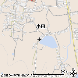 香川県さぬき市小田1578-2周辺の地図