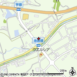 ファミリーマート洲本宇原店周辺の地図