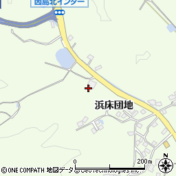 広島県尾道市因島中庄町3741周辺の地図