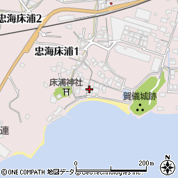 橋川遊漁船周辺の地図