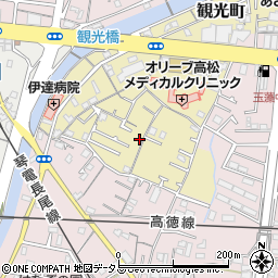 香川県高松市観光町618周辺の地図