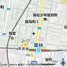 四国ガス藤塚社宅周辺の地図