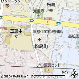 香川県高松市松島町5周辺の地図