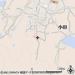 香川県さぬき市小田1606周辺の地図