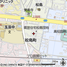 香川県高松市松島町8周辺の地図