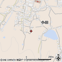 香川県さぬき市小田1631周辺の地図