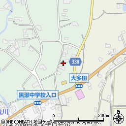 広島県東広島市黒瀬町大多田2073周辺の地図