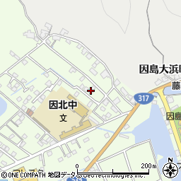 広島県尾道市因島中庄町4515周辺の地図