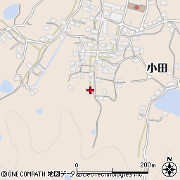 香川県さぬき市小田1813周辺の地図