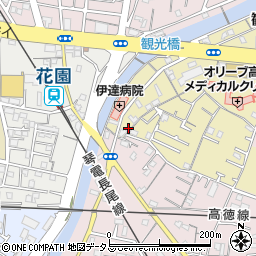 香川県高松市観光町596周辺の地図