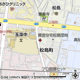 香川県高松市松島町7周辺の地図