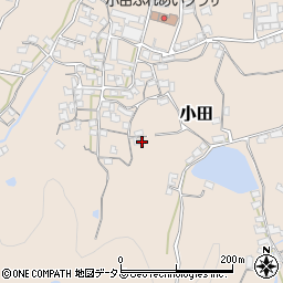 香川県さぬき市小田1861周辺の地図