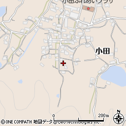 香川県さぬき市小田1612周辺の地図