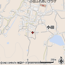 香川県さぬき市小田1611周辺の地図