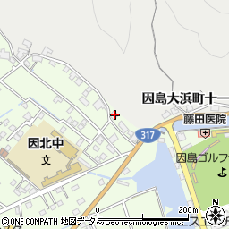広島県尾道市因島中庄町4554周辺の地図