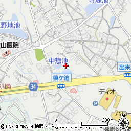 広島県安芸郡熊野町出来庭4丁目周辺の地図