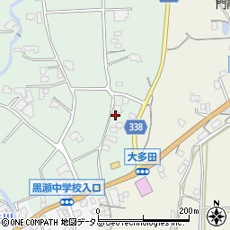 広島県東広島市黒瀬町大多田2071周辺の地図