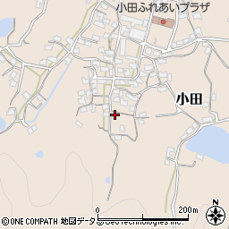 香川県さぬき市小田1609-2周辺の地図