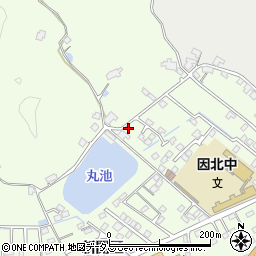 広島県尾道市因島中庄町4443周辺の地図