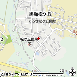 広島県東広島市黒瀬松ケ丘8周辺の地図